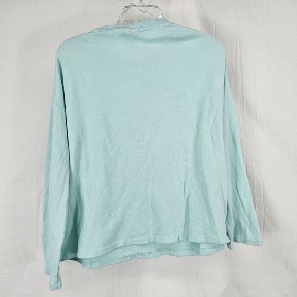 Disney Parks Womens Size S Blue Sequin Mickey Mouse Long Sleeve Sweatshirt - Picture 5 of 5